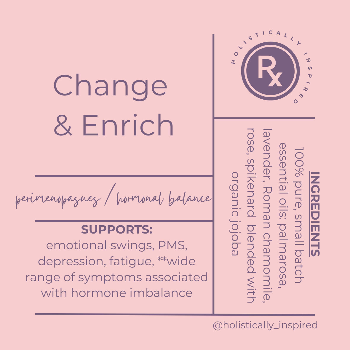 Change & Enrich